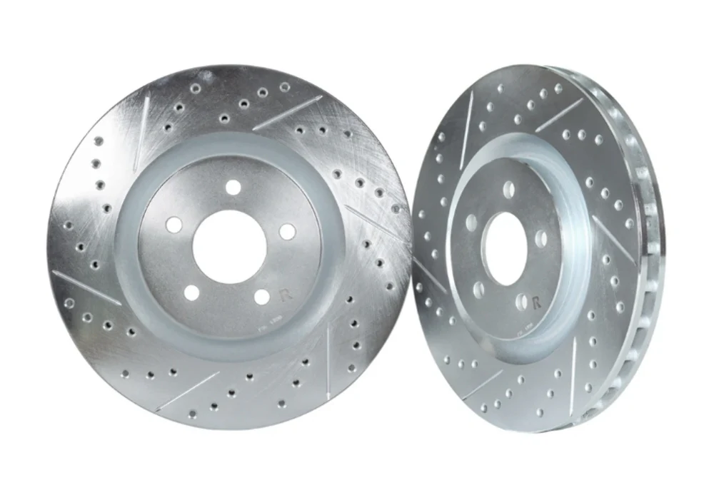 1989-1996 Nissan 300ZX [Z32] Turbo - STILLEN Cross Drilled & Slotted 1-Piece Sport Rotors (Set of 4) - NIS91001 - Image 5