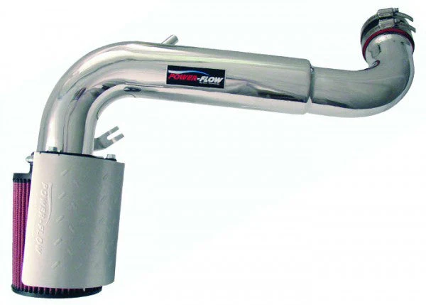2000-2004 Dodge Dakota [4.7L]  PowerFlow Cold Air Intake System - Polished | Injen - PF8026P