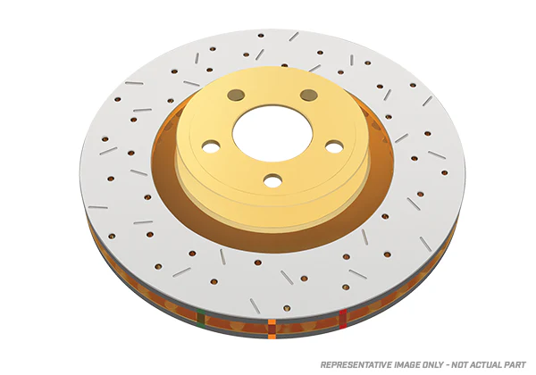 2000-2009 Honda S2000 | DBA 4000 Series XS Cross-Drilled/Slotted Brake Rotor [Front] | DBA4482XS