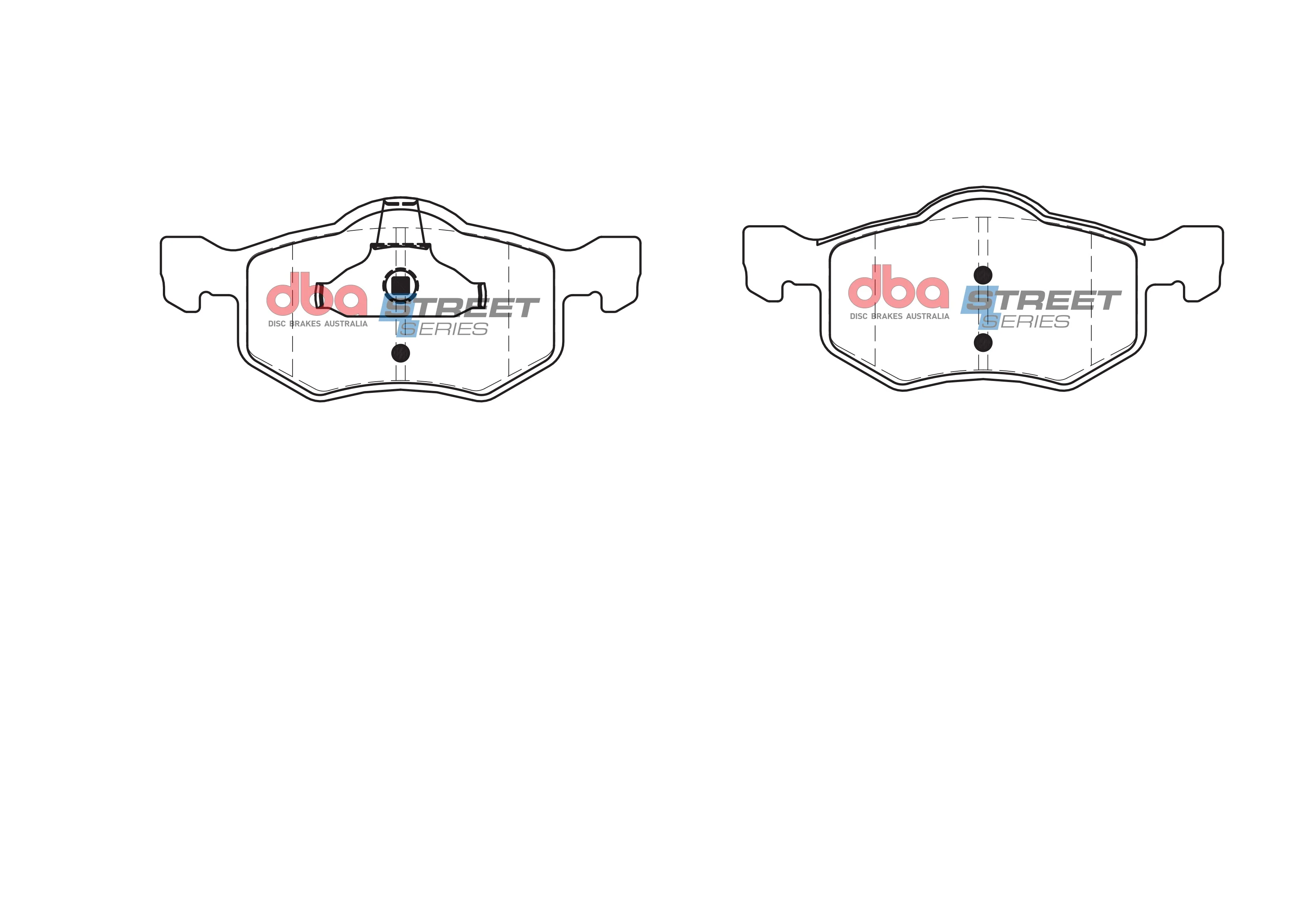 2001-2006 Mazda Tribute & More | DBA SS Street Series Brake Pads [Front] | DB1426SS - Image 5