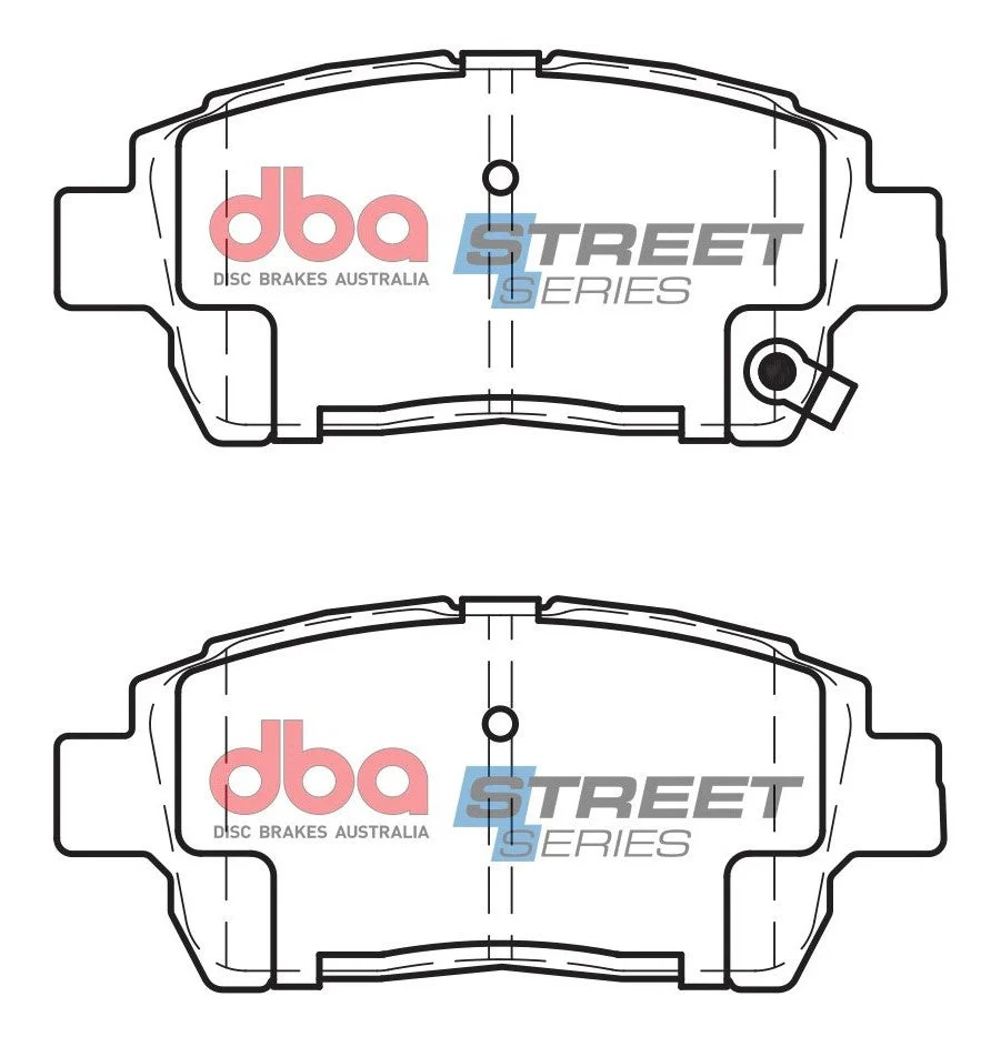 2001-2008 Toyota Prius & More | DBA SS Street Series Brake Pads [Front] | DB1422SS - Image 5