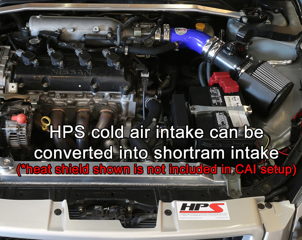 HPS Blue Cold Air Intake for 2002-2006 Nissan Altima 2.5L 4Cyl - Image 3