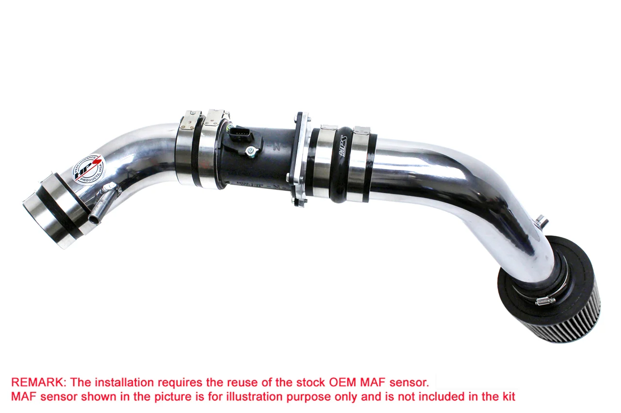 HPS Polish Cold Air Intake for 2002-2006 Nissan Altima 2.5L 4Cyl