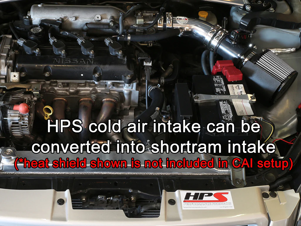 HPS Polish Cold Air Intake for 2002-2006 Nissan Altima 2.5L 4Cyl - Image 3