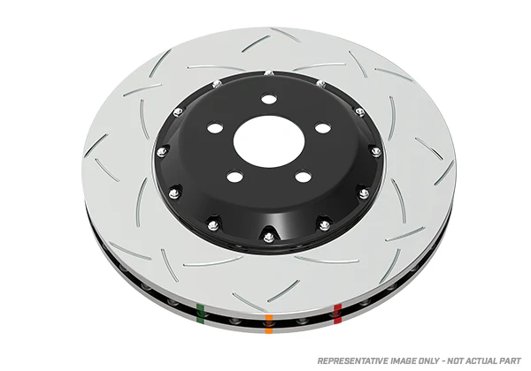 2003-2006 Dodge Viper & More | DBA 5000 Series Fully Assembled 2-Piece T3 Slot Brake Rotor [Front | Rear] | DBA52448BLKS