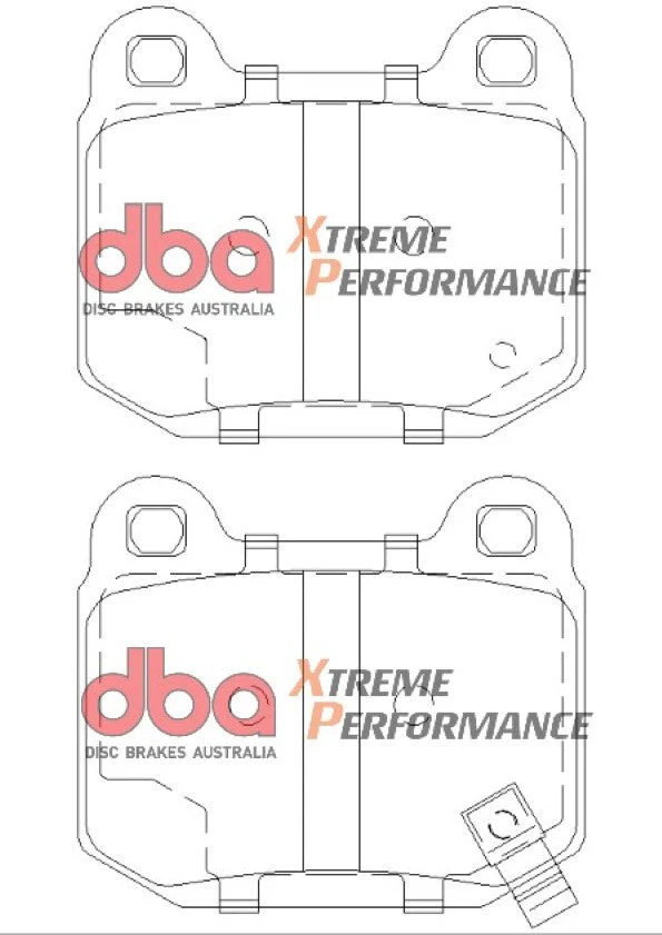 2003-2008 Subaru Impreza & More | DBA XP Street Series Brake Pads [Rear] | DB1521XP - Image 5