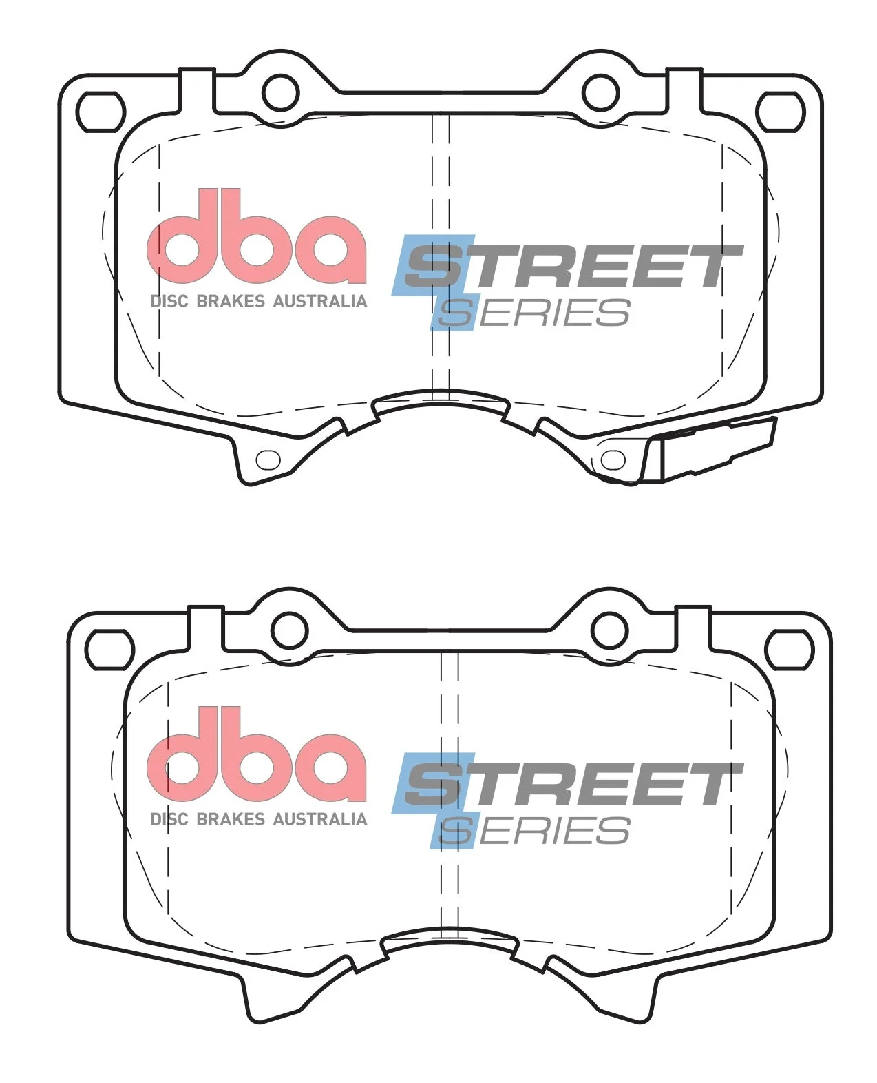 2003-2010 Toyota 4Runner & More | DBA SS Street Series Brake Pads [Front] | DB1482SS - Image 5