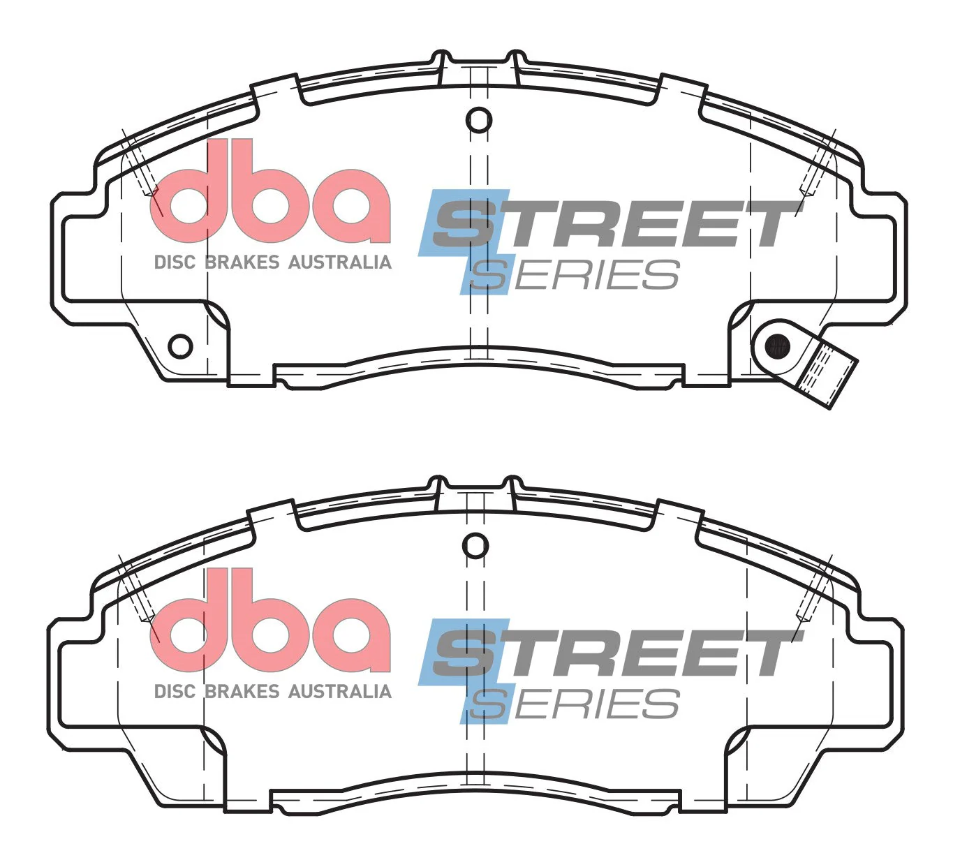 2003-2011 Honda Accord & More | DBA SS Street Series Brake Pads [Front] | DB1393SS - Image 5