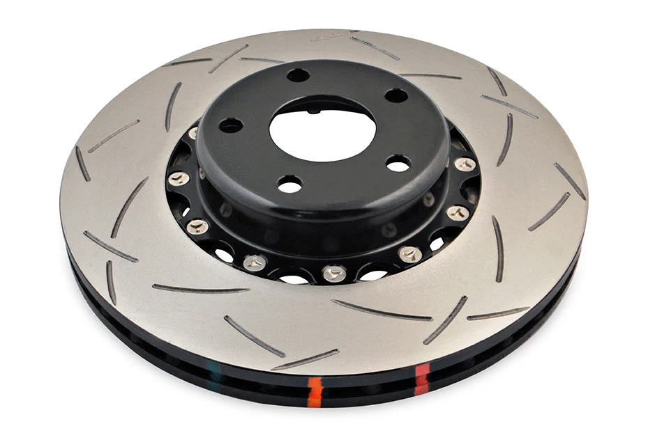 2003-2013 Subaru Forester & More | DBA 5000 Series Fully Assembled 2-Piece T3 Slot Brake Rotor [Front] | DBA5010BLKS