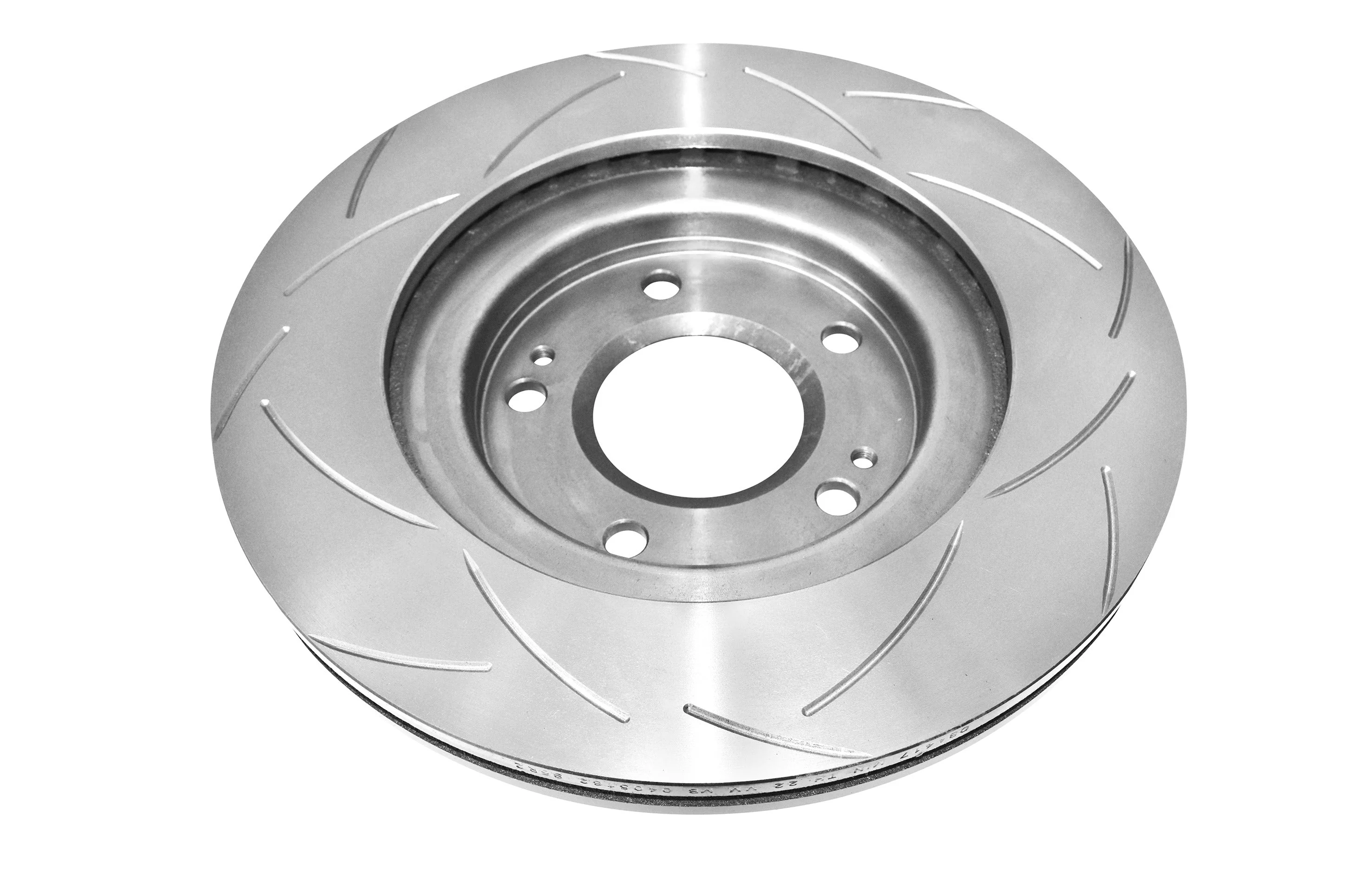 2005-2006 Mitsubishi Outlander | DBA Street Series T2 Slot Brake Rotor [Front] | DBA417S - Image 3