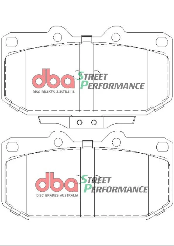 2006-2007 Subaru Impreza | DBA SP Street Series Brake Pads [Front] | DB1170SP - Image 5