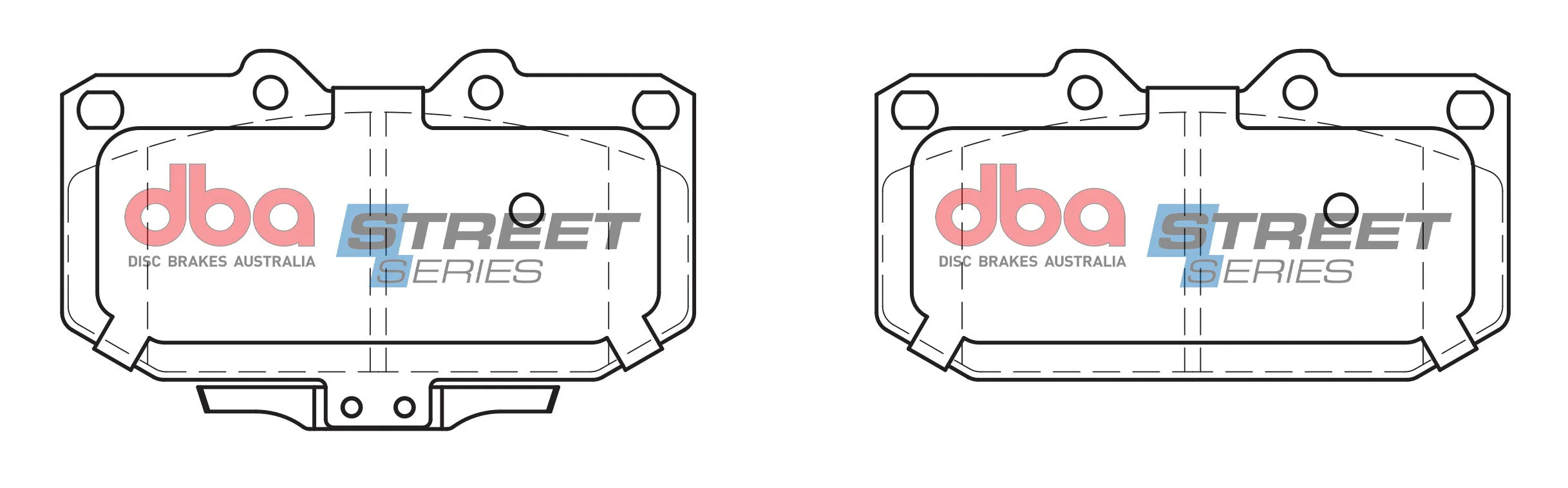 2006-2007 Subaru Impreza | DBA SS Street Series Brake Pads [Front] | DB1170SS - Image 5