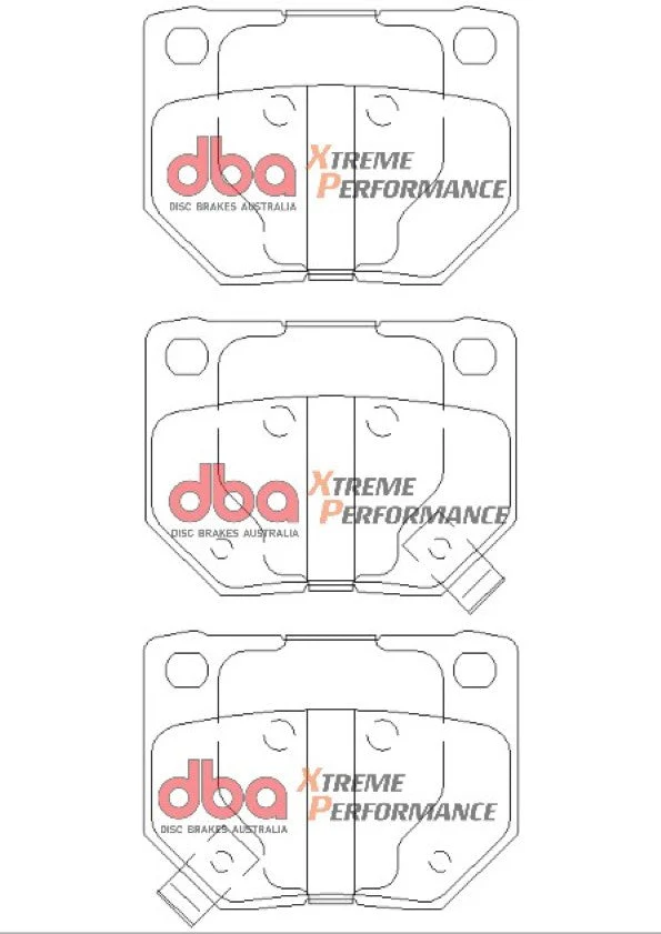 2006-2007 Subaru Impreza | DBA XP Street Series Brake Pads [Rear] | DB1220XP - Image 5