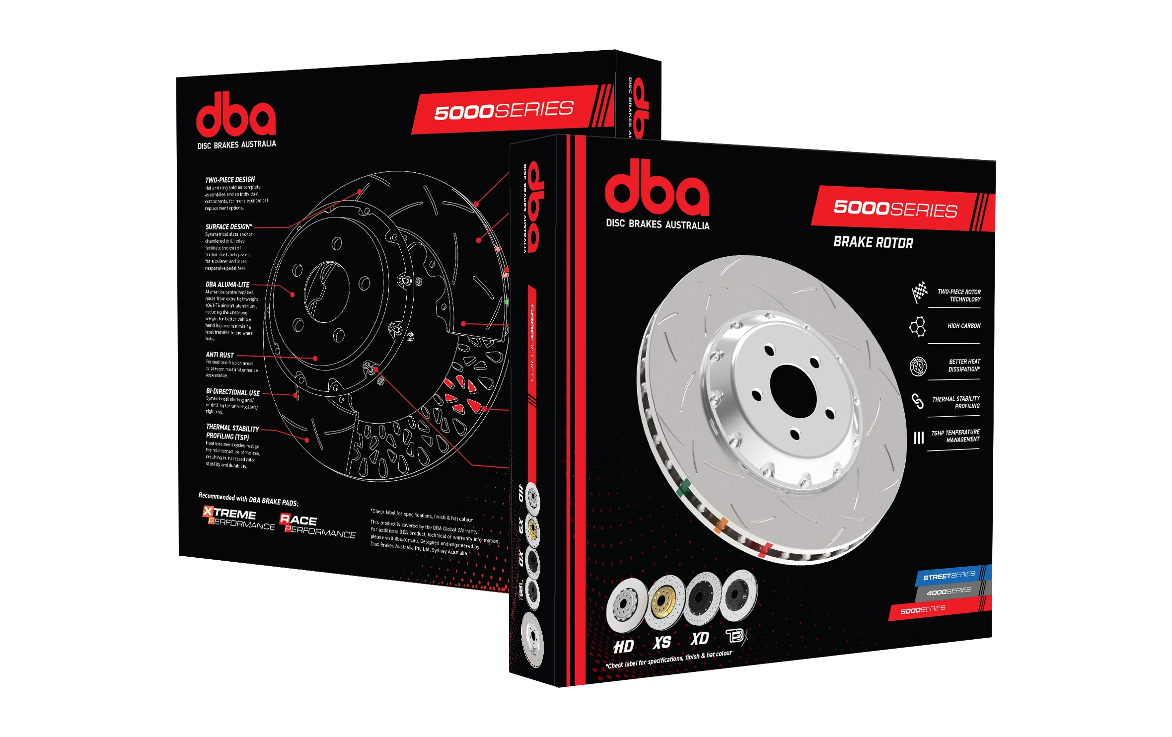 2006-2008 Chevrolet Corvette & More | DBA 5000 Series Standard Brake Rotor Ring [Front] | DBA52992.1 - Image 2
