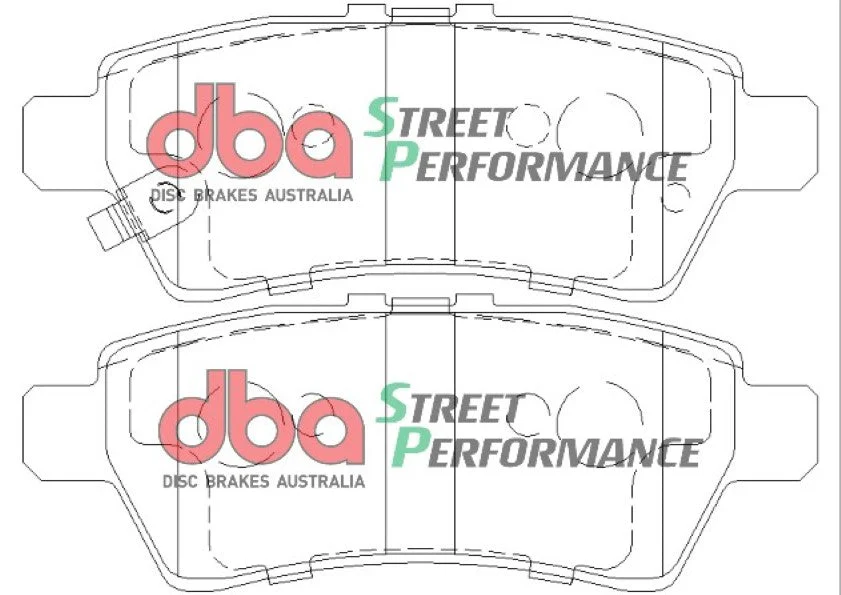 2007-2008 Nissan Pathfinder & More | DBA SP Street Series Brake Pads [Rear] | DB1919SP - Image 5