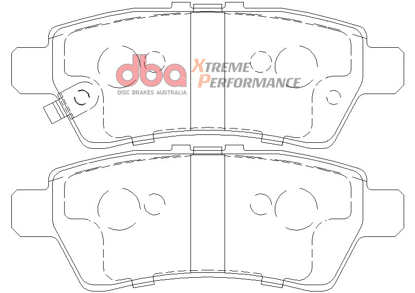 2007-2008 Nissan Pathfinder & More | DBA XP Street Series Brake Pads [Rear] | DB1919XP - Image 5