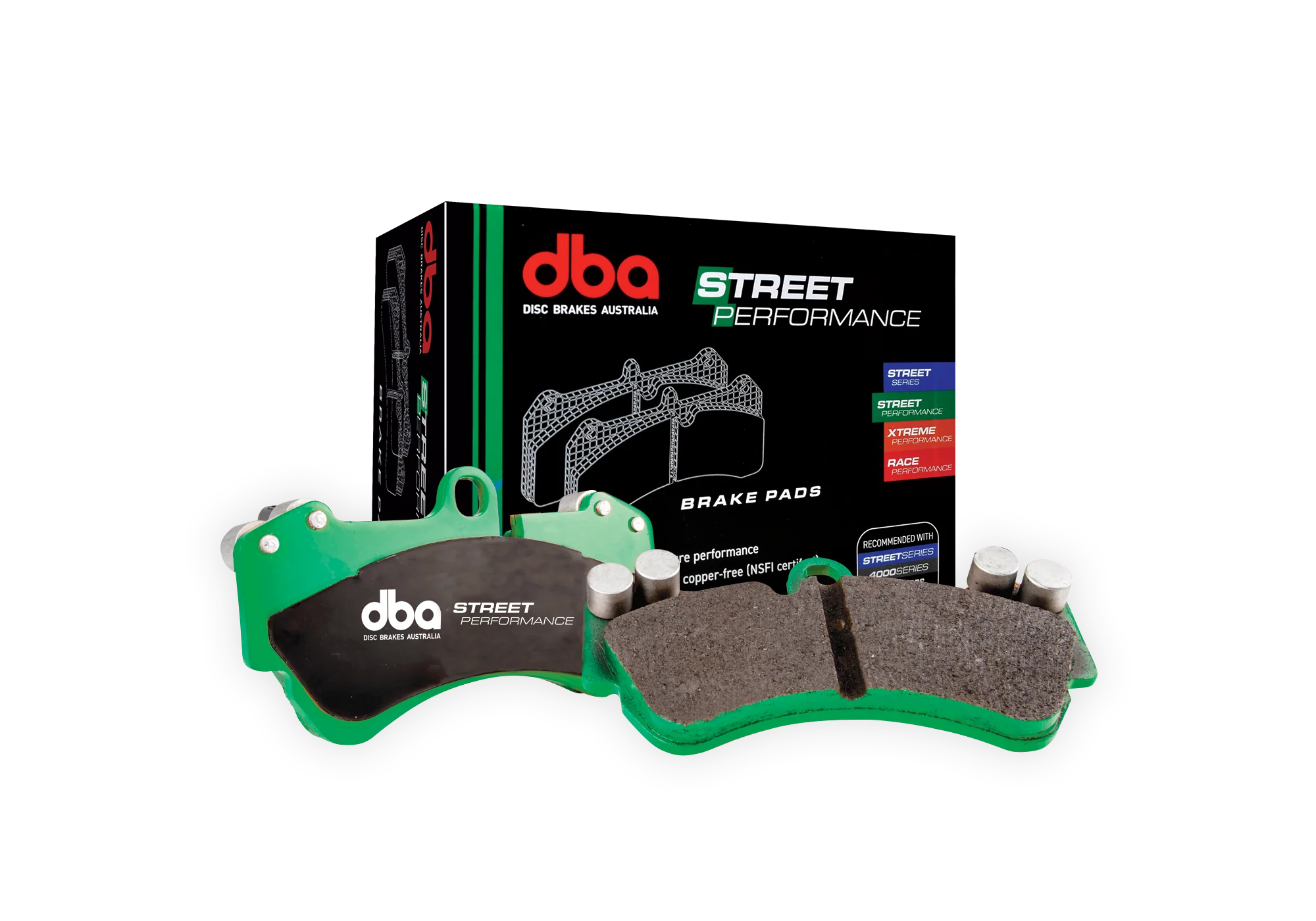 2007-2011 Lexus GS350 & More | DBA SP Street Series Brake Pads [Rear] | DB1854SP - Image 2