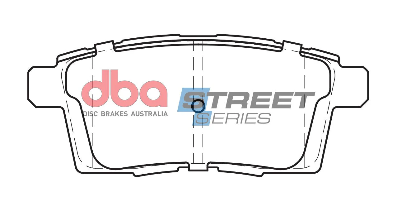 2007-2012 Mazda CX-7 & More | DBA SS Street Series Brake Pads [Rear] | DB1917SS - Image 5