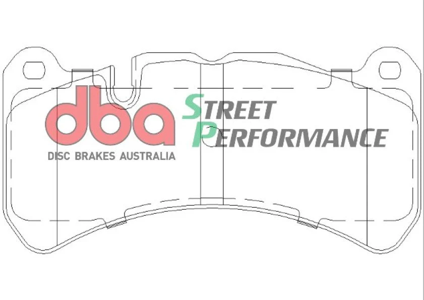 2008-2012 Lexus IS F & More | DBA SP Street Series Brake Pads [Front] | DB1845SP - Image 5