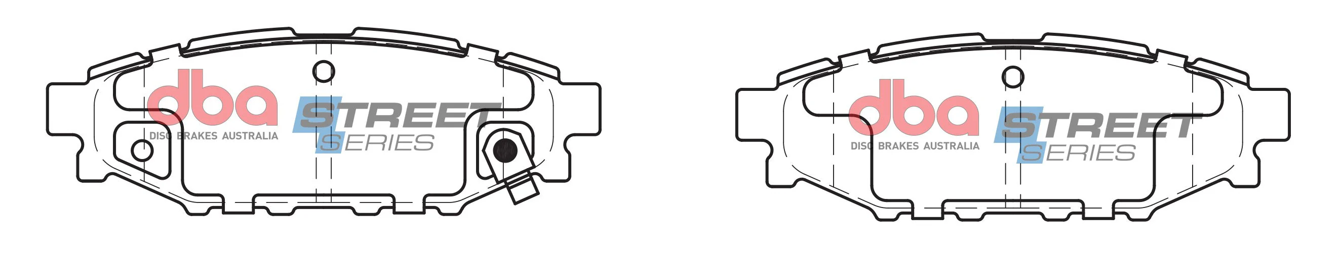 2008-2012 Subaru Outback & More | DBA SS Street Series Brake Pads [Rear] | DB1803SS - Image 5