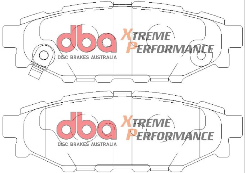 2008-2012 Subaru Outback & More | DBA XP Street Series Brake Pads [Rear] | DB1803XP - Image 5
