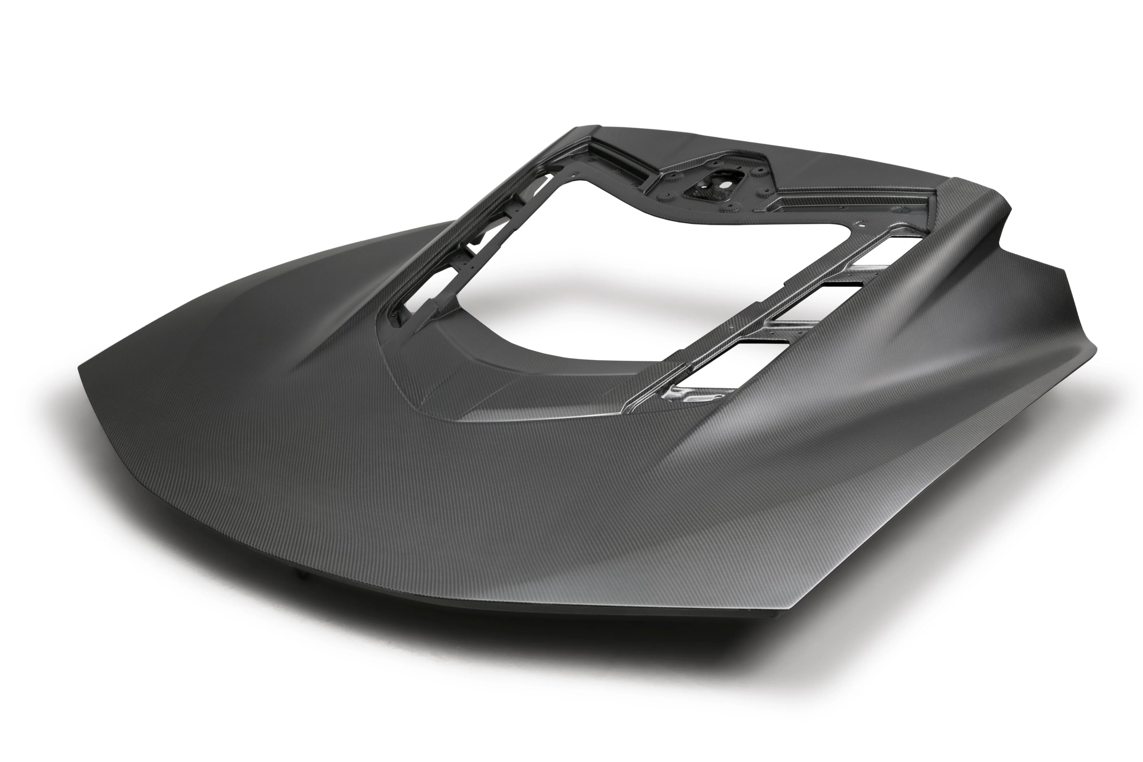 2020-2024 Chevrolet Corvette C8 Dry Carbon Decklid- Anderson Composites - AC-TL20CHC8-DRY