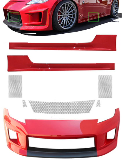 2009-2020 Nissan 370Z [Z34] - STILLEN 4-Piece Body Kit - KB11120KT1