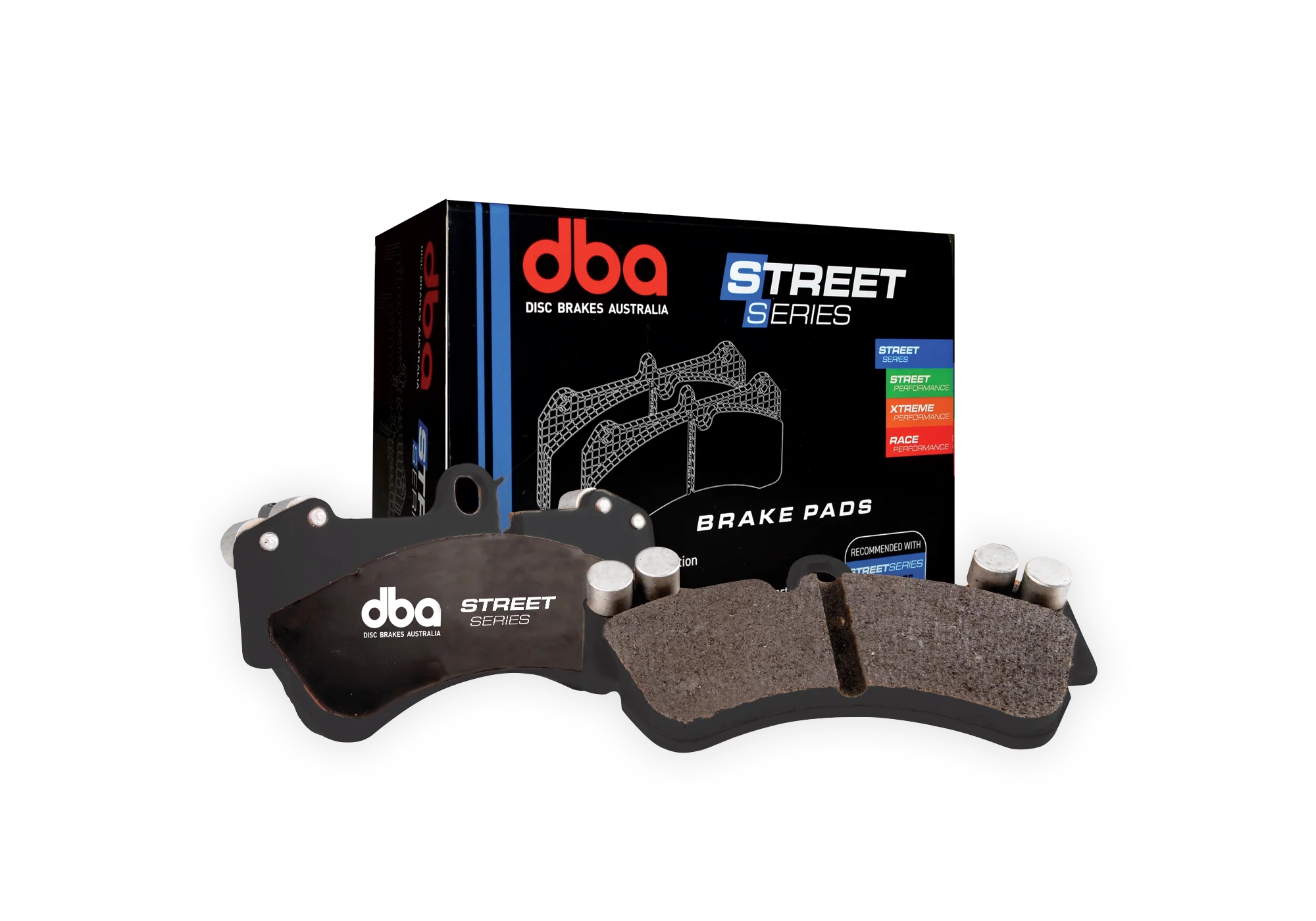 2010-2013 Toyota Prius & More | DBA SS Street Series Brake Pads [Front] | DB2159SS - Image 2
