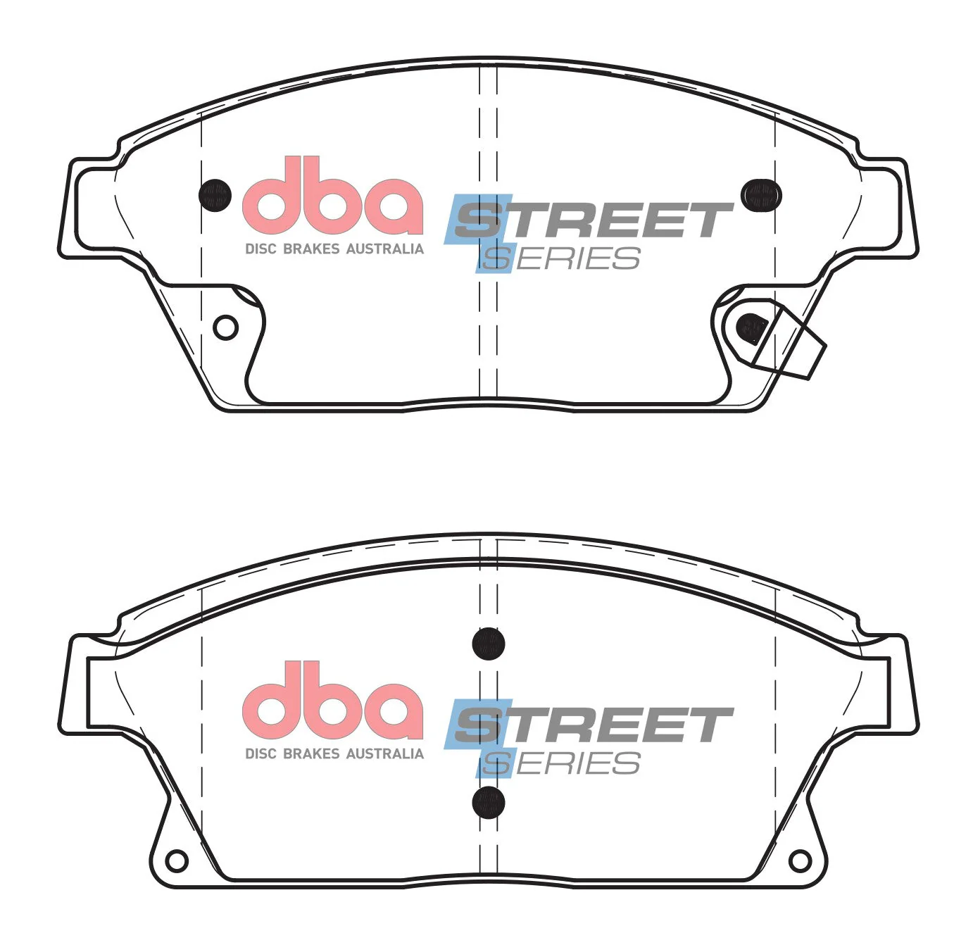 2011-2012 Chevrolet Volt & More | DBA SS Street Series Brake Pads [Front] | DB2268SS - Image 5