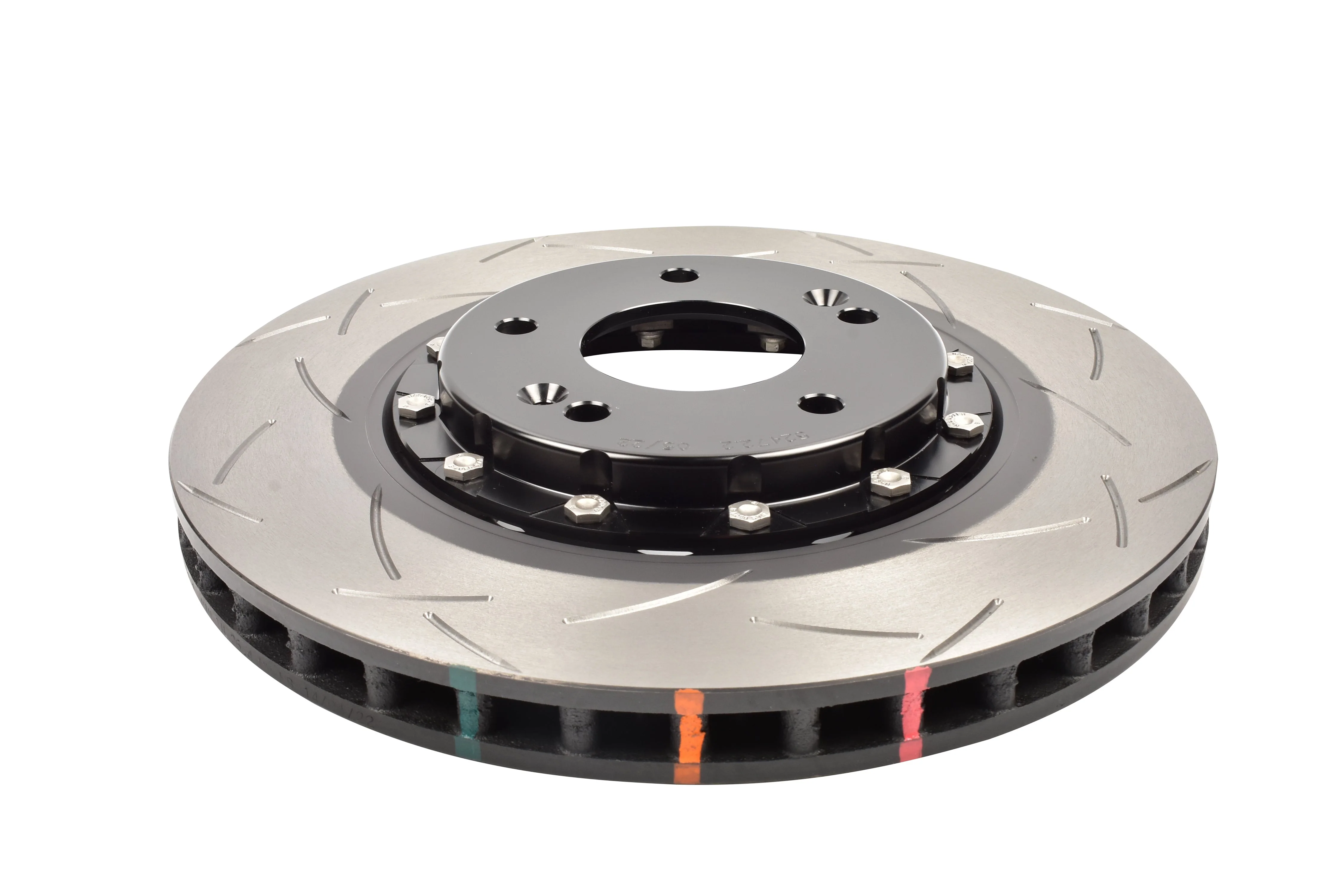 2012-2017 Hyundai Azera & More | DBA 5000 Series Fully Assembled 2-Piece T3 Slot Brake Rotor [Front] | DBA52472BLKS