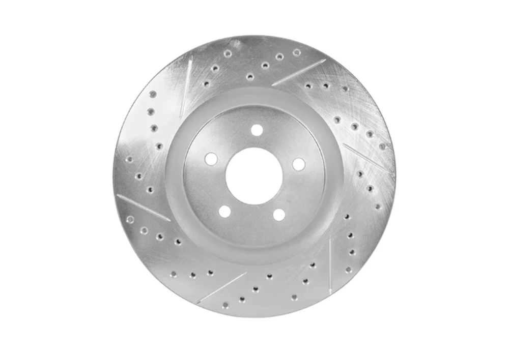 2013-2018 Nissan Altima / 2019-2022 Nissan Altima (FWD) - STILLEN Cross Drilled & Slotted 1-Pc Rotors [Front](Set of 2) - NIS81011 - Image 2