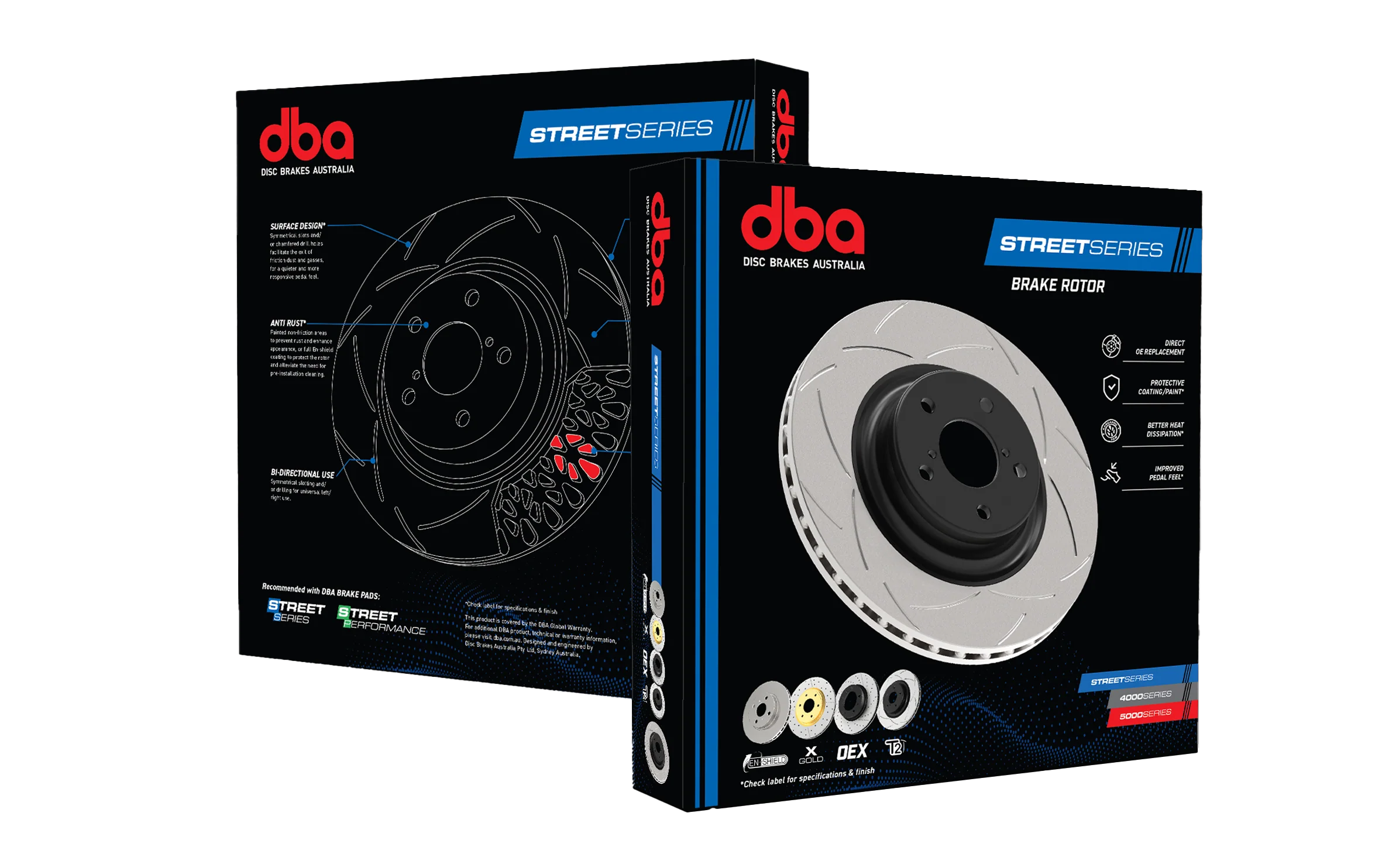2013-2017 Hyundai Santa Fe & More | DBA Street Series T2 Standard Brake Rotor [Front] | DBA3656E - Image 2