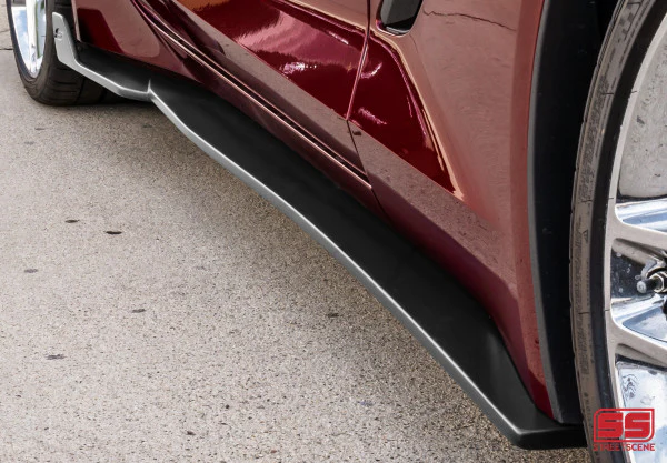 STREET SCENE 2014-2019 CORVETTE C7 GROUND EFFECTS KIT SKU# 950-70624 Matte Black - Image 13