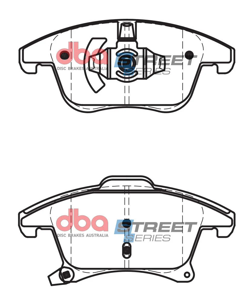 2015-2016 Lincoln MKZ & More | DBA SS Street Series Brake Pads [Front] | DB2405SS - Image 5