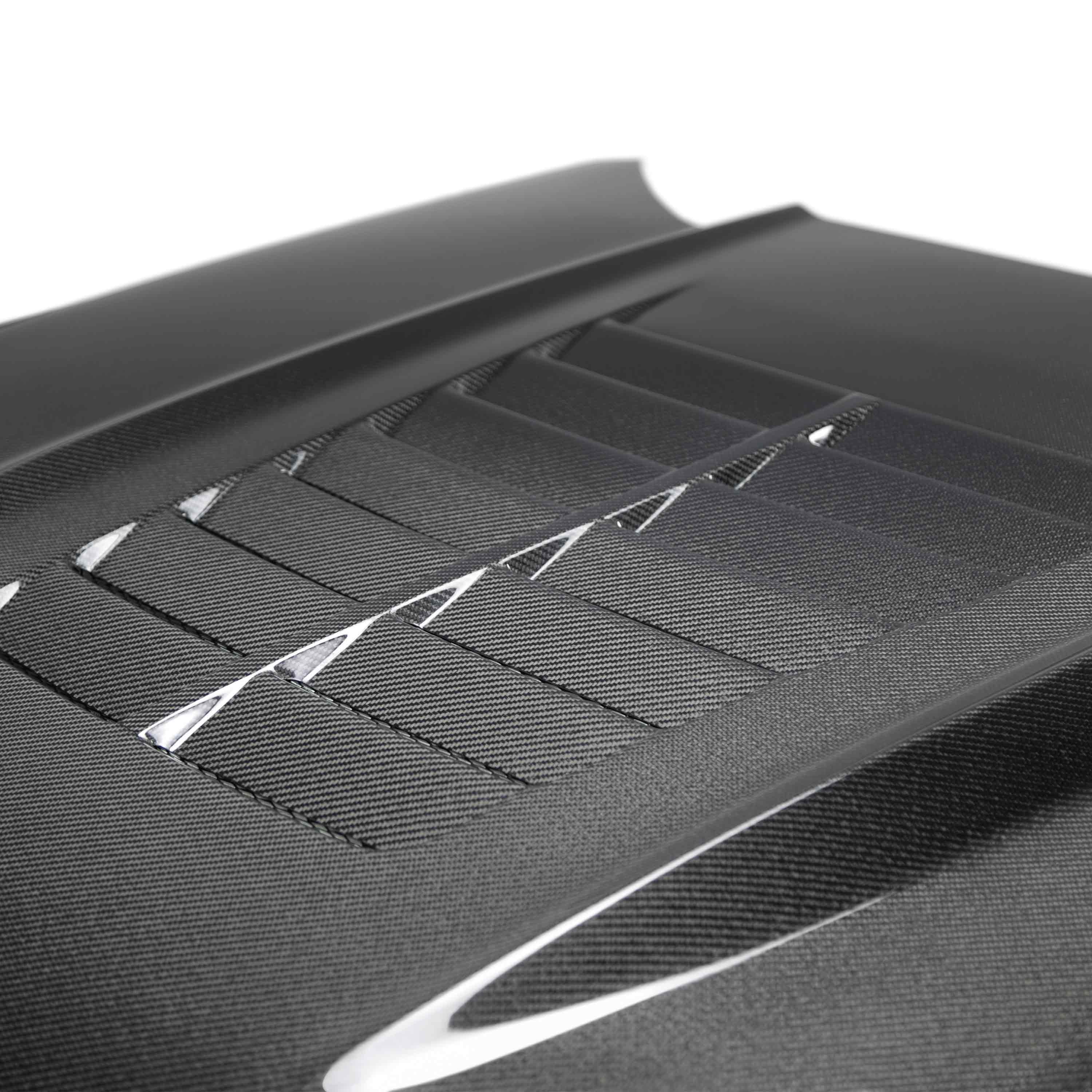 2015-2017 Ford Mustang Type-GT5 Double Sided Hood - Anderson Composites - AC-HD15FDMU-GT5-DS - Image 3