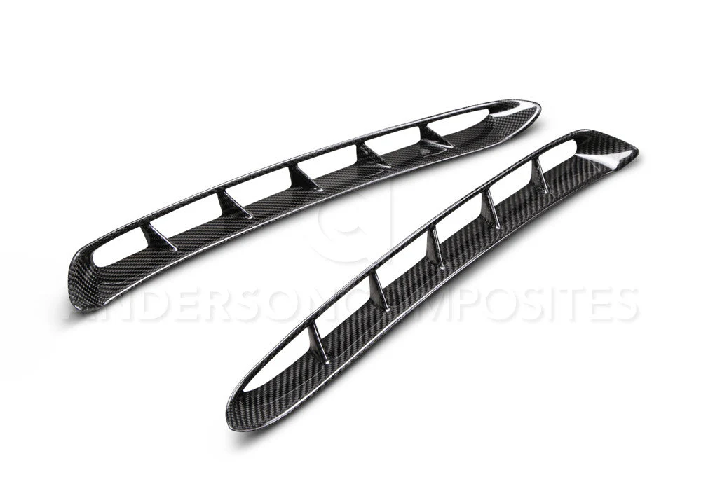 2015-2023 Ford Mustang Type-GR Fender Inserts - Anderson Composites - AC-FF15FDMU-GR-01