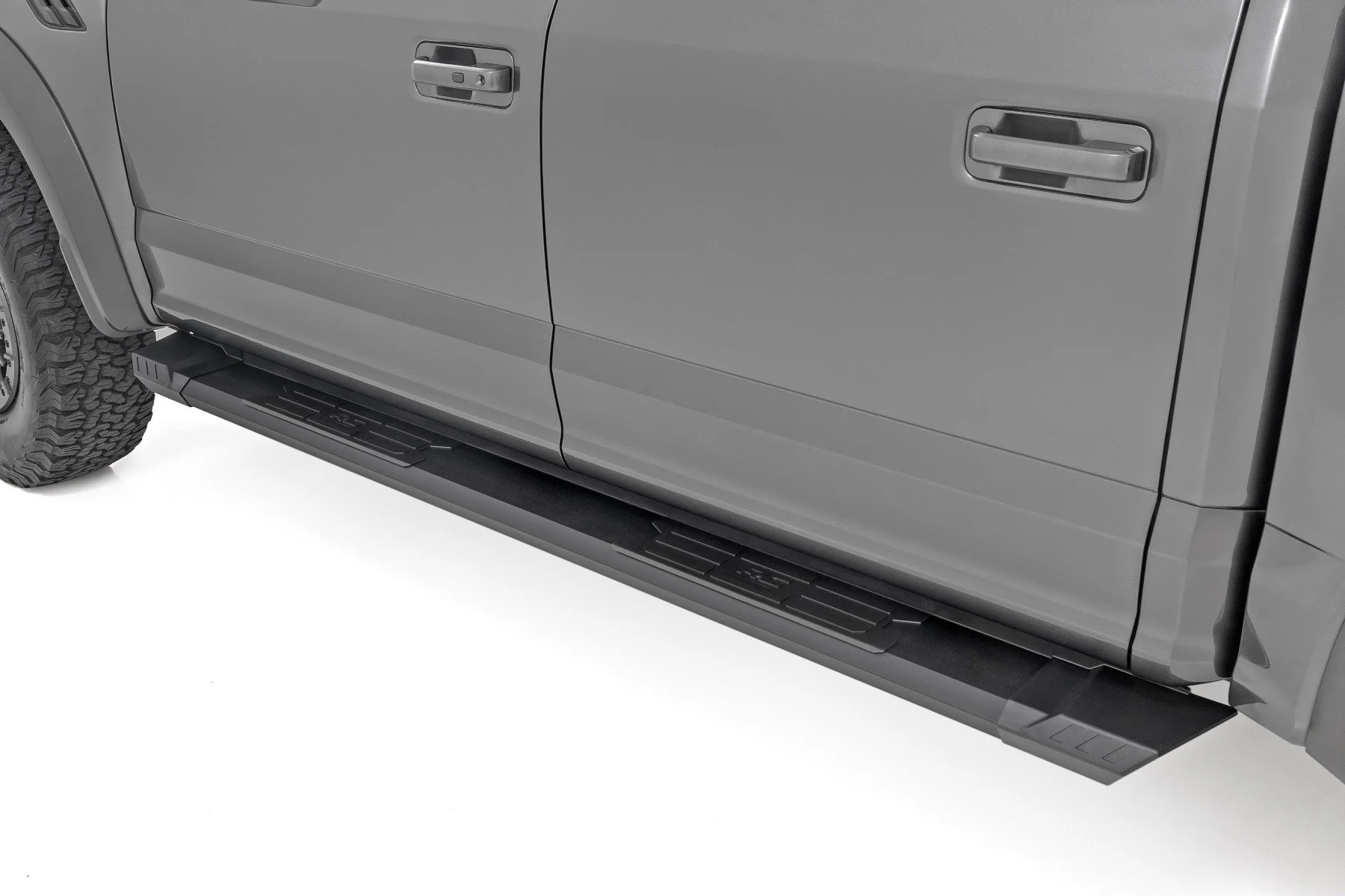 HD2 Running Boards |Super Crew Cab |Ford F150 / F-2500-3500 Super Duty 2WD/4WD | 2015-2021 | Rough Country | SRB151791A - Image 3