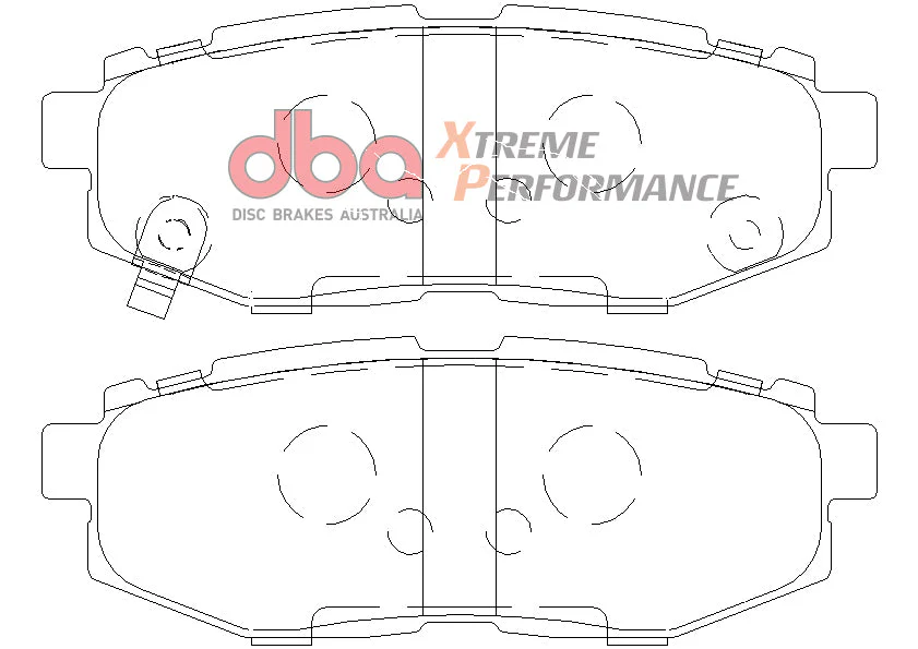 2015-2018 Subaru BRZ & More | DBA XP Street Series Brake Pads [Rear] | DB1789XP - Image 5
