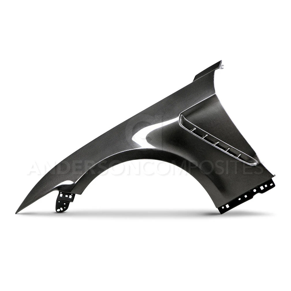 2015-2017 Ford Mustang Type-GR GT350 Style Fenders - Anderson Composites - AC-FF15FDMU-GR