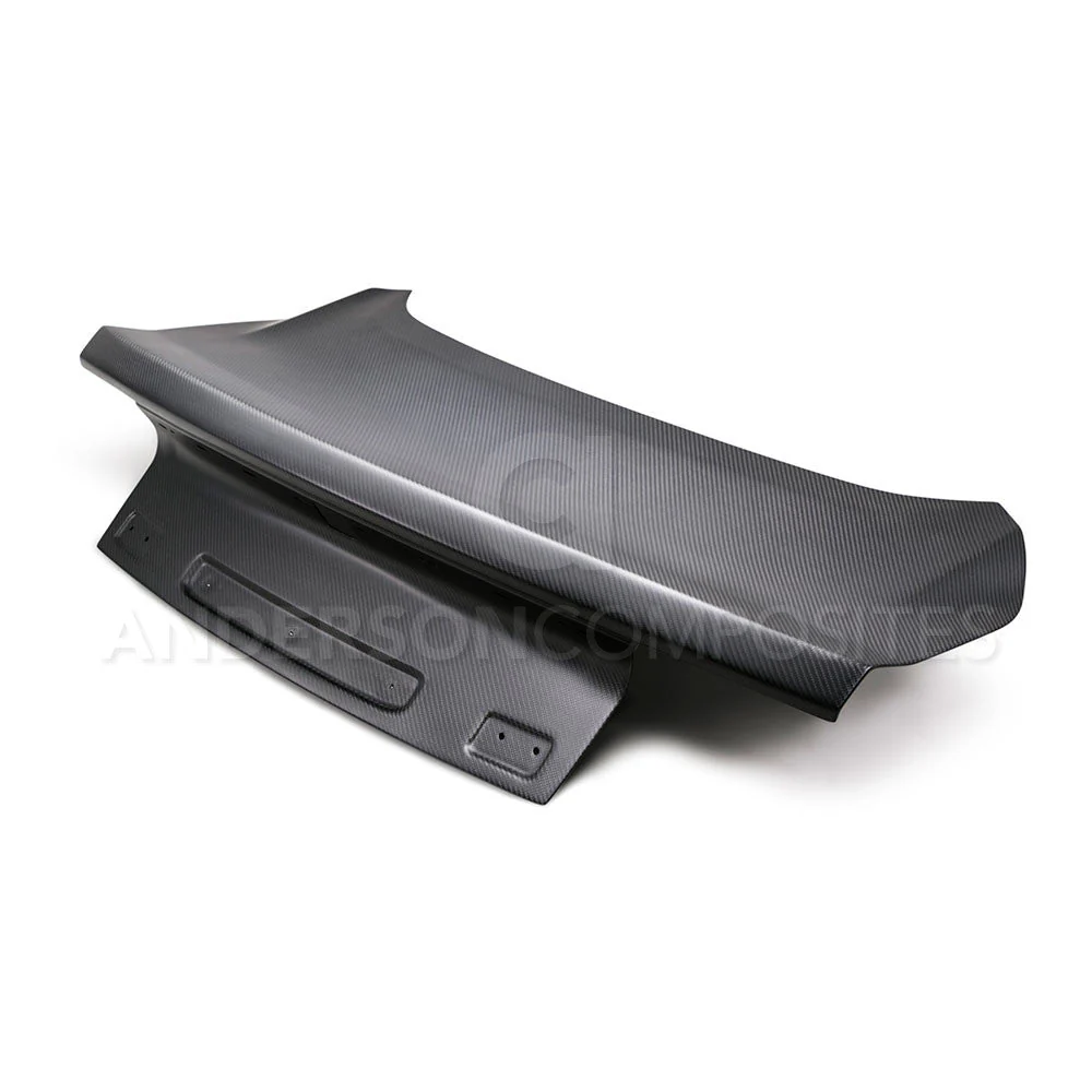 2015-2023 Ford Mustang Type-OE Dry Carbon Decklid - Anderson Composites - AC-TL15FDMU-DRY