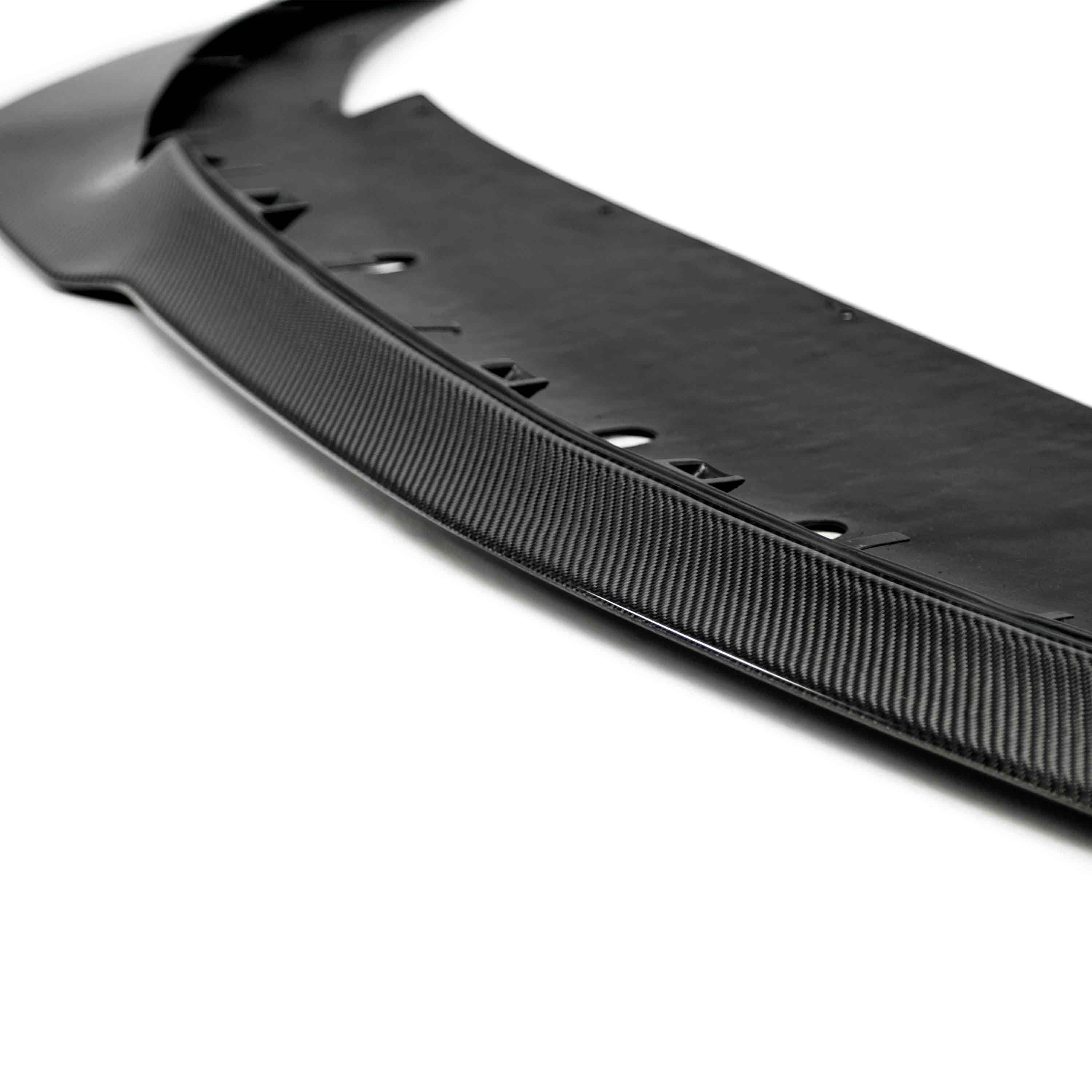 2015-2020 Ford Mustang Shelby GT350R Front Chin Splitter (1 PC) - Anderson Composites - AC-FL15MU350R - Image 2