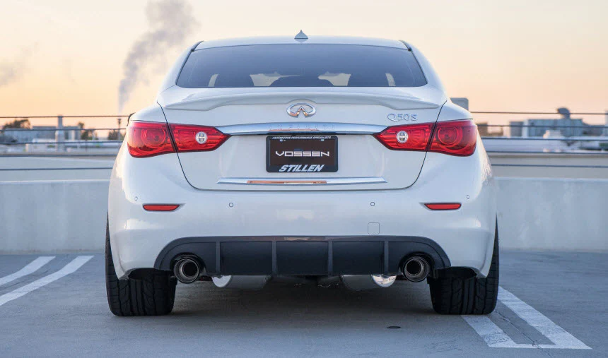 2016-2024 Infiniti Q50 [3.0t]] - STILLEN Cat Back Exhaust System w/ Polished Tips - 504451 - Image 9