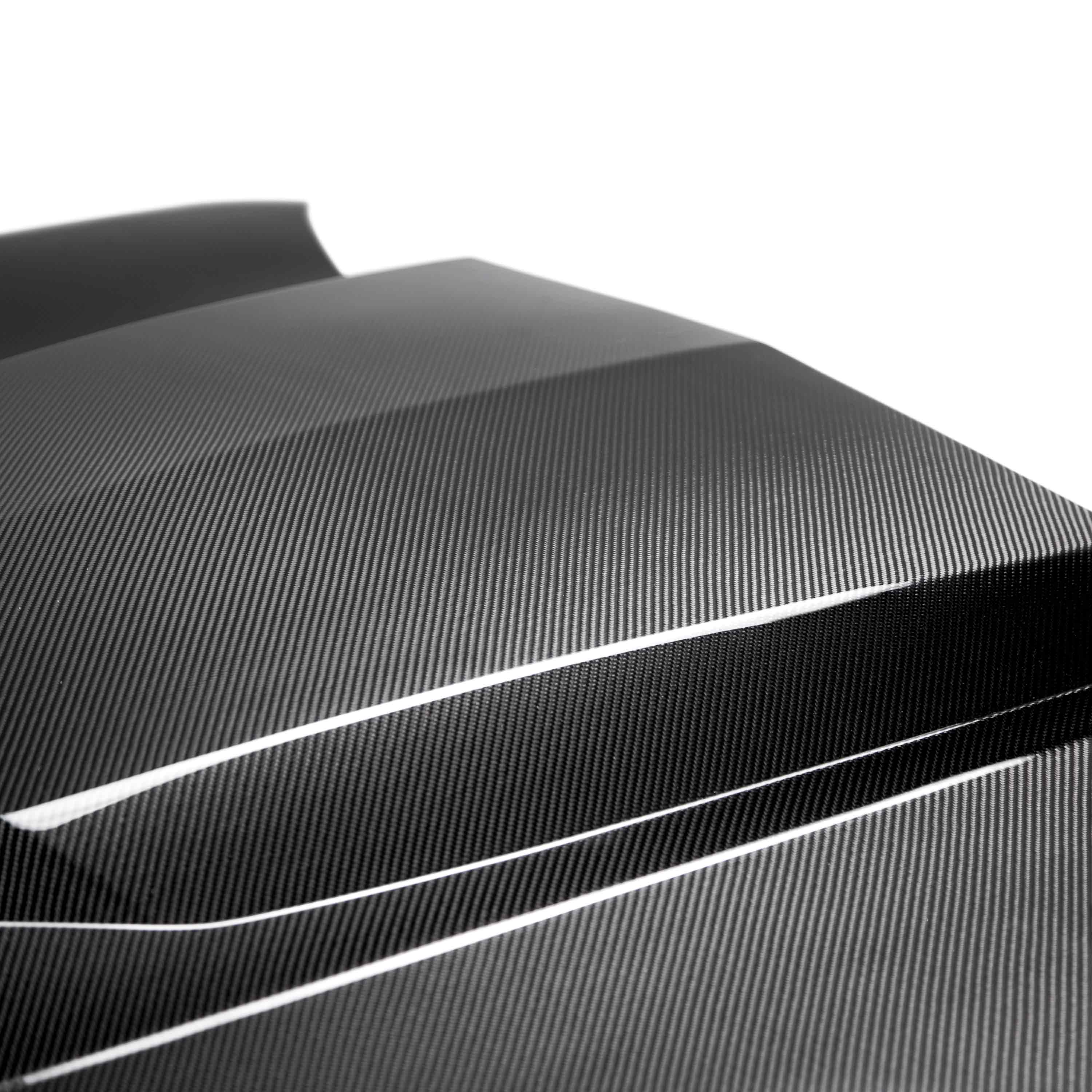 2016-2024 Chevrolet Camaro Type-AZ Doubel Sided Hood- Anderson Composites - AC-HD16CHCAM-AZ-DS - Image 3