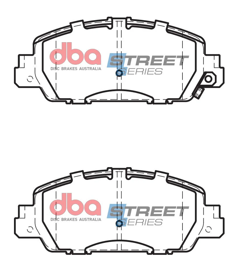 2017-2018 Honda HR-V & More | DBA SS Street Series Brake Pads [Front] | DB2304SS - Image 5