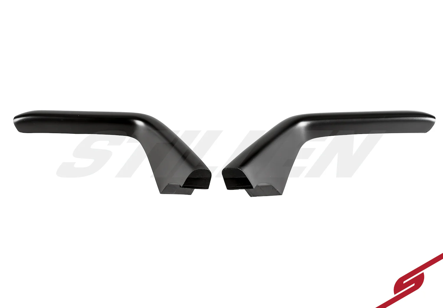 2017-2022 Infiniti Q60 - STILLEN Front Splitter & Winglets [Matte Black] - KB11232 - Image 3