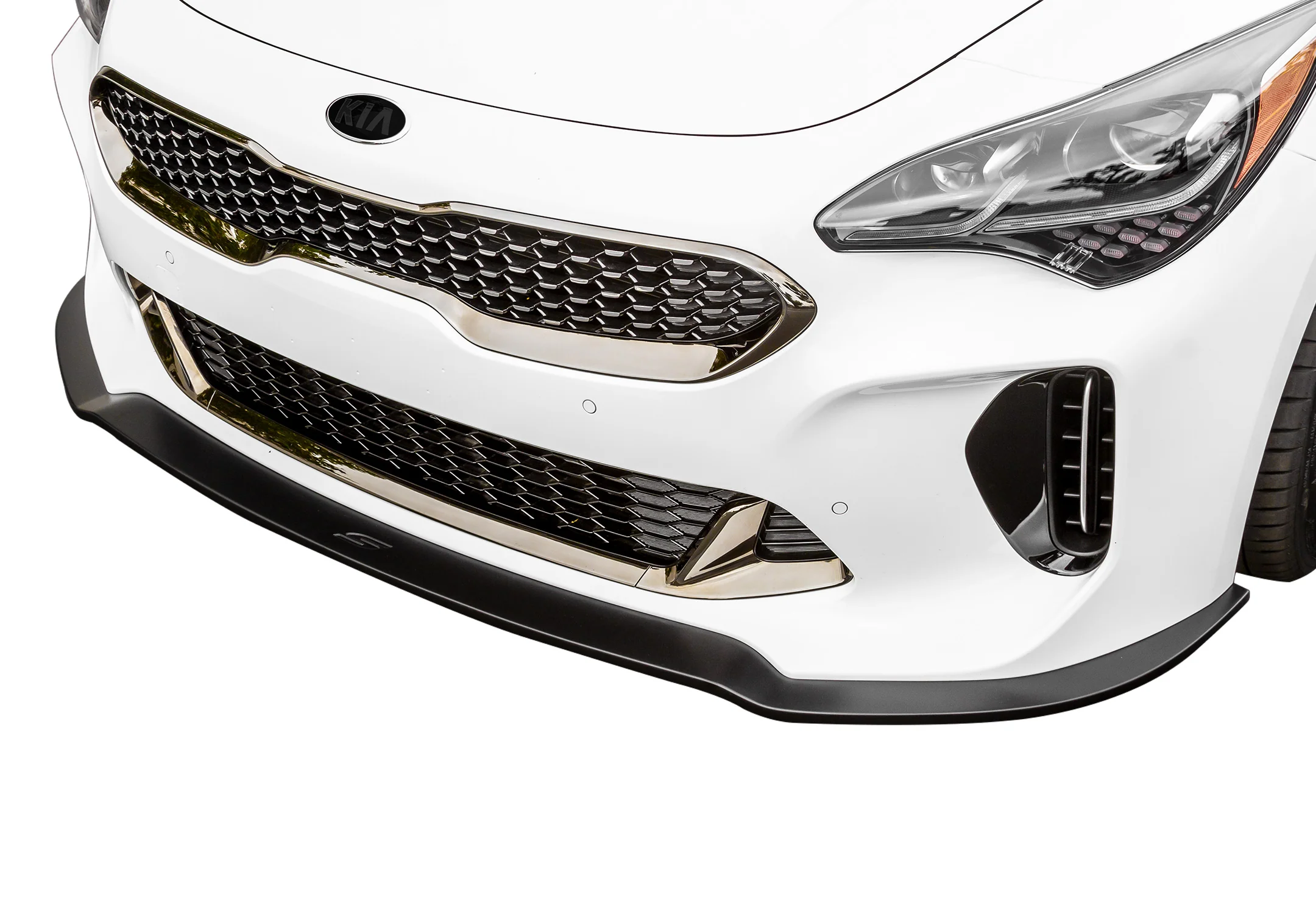 2018-2022 Kia Stinger AWD/RWD [3.3TT] - STILLEN Front Splitter [Unpainted] - KB26001