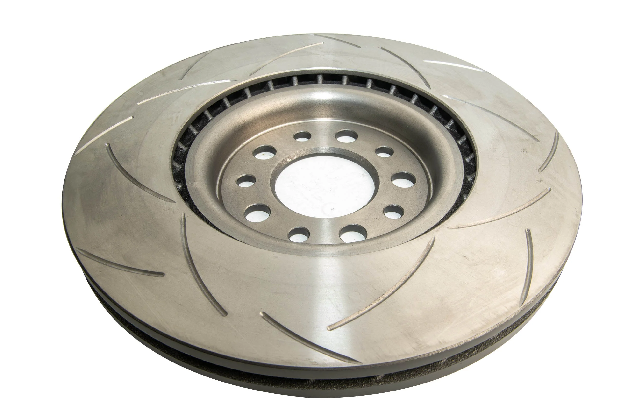 2018-2020 Jeep Cherokee & More | DBA Street Series T2 Slot Brake Rotor [Front] | DBA2298S - Image 3