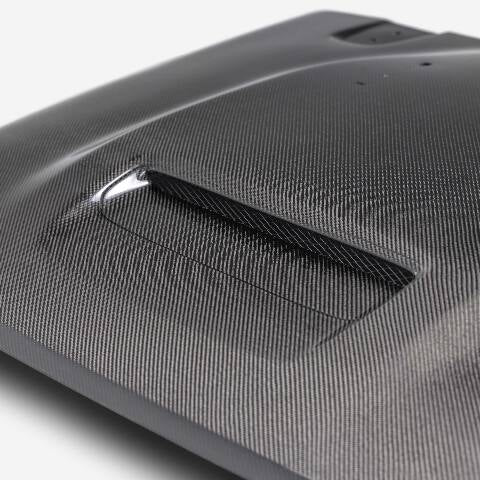 2018-2024 Jeep Wrangler (JL) Style-MO Carbon Fiber Hood - Anderson Composites - AC-HD18JPJL-MO - Image 6
