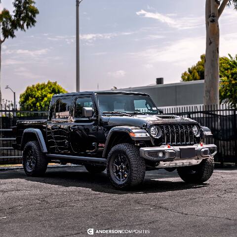 2018-2024 Jeep Wrangler (JL) Style-MO Carbon Fiber Hood - Anderson Composites - AC-HD18JPJL-MO - Image 8