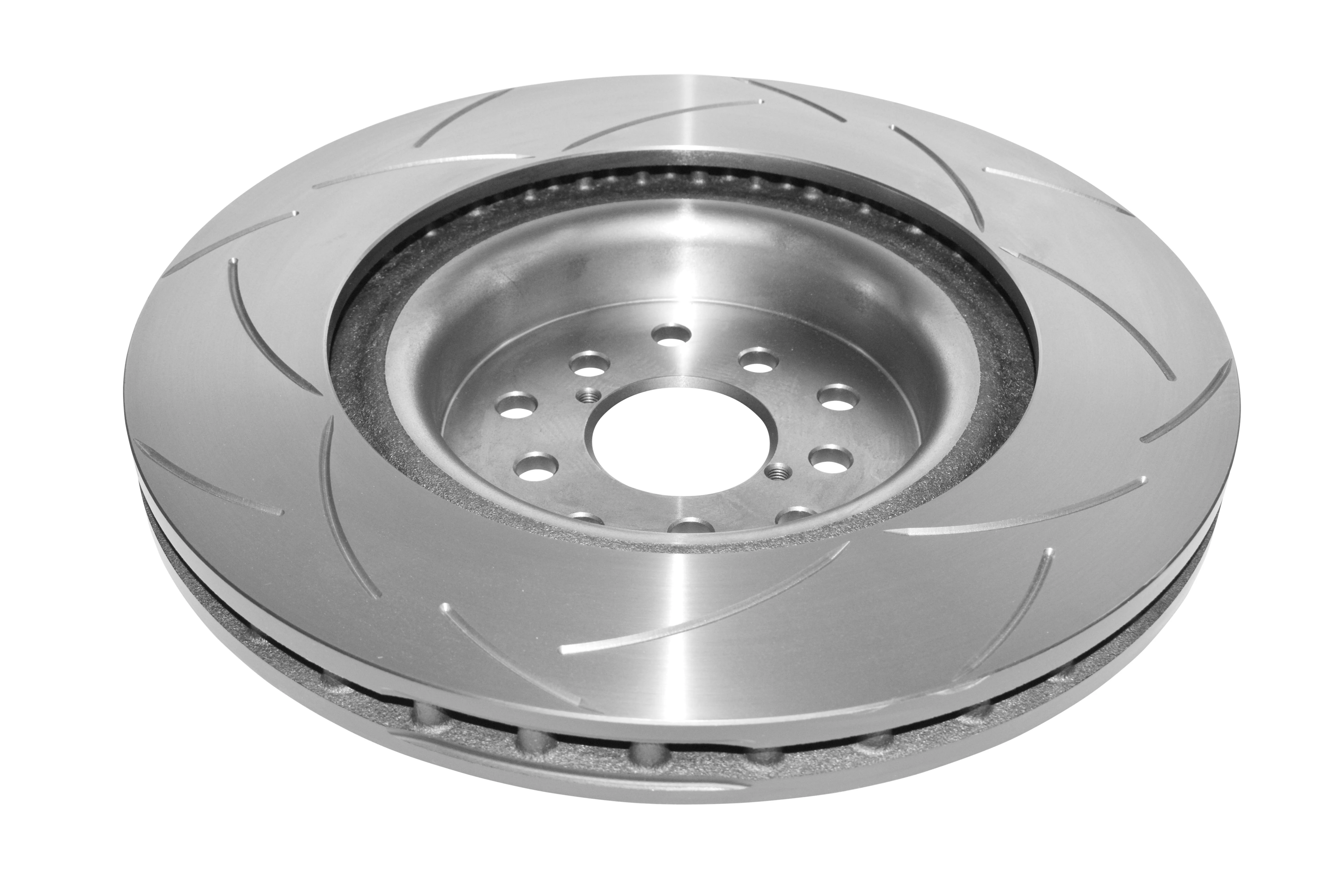 2018 Subaru WRX & More | DBA Street Series T2 Slot Brake Rotor [Front] | DBA3050S-10 - Image 3